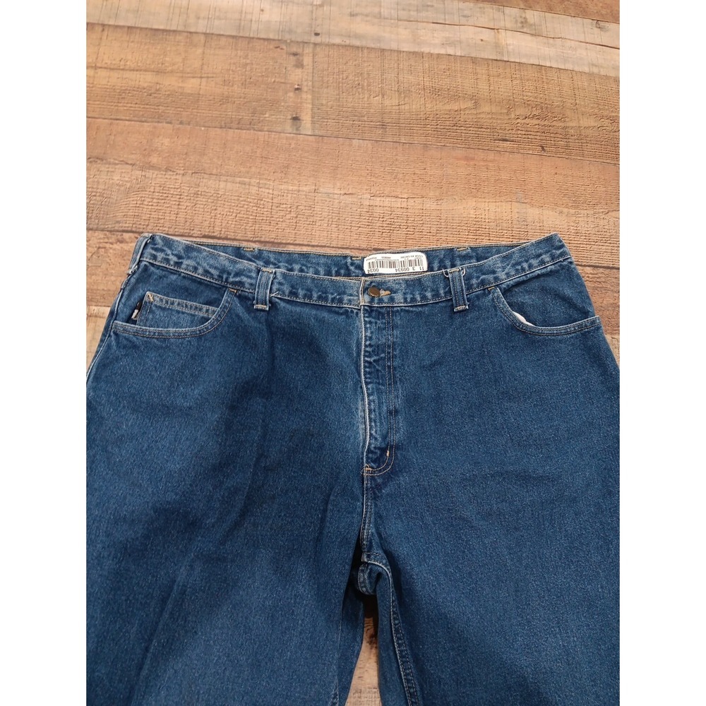 Carhartt FR Jeans Men 44x34 Flame Resistant HRC2 Workwear 280-83 Denim (2609)